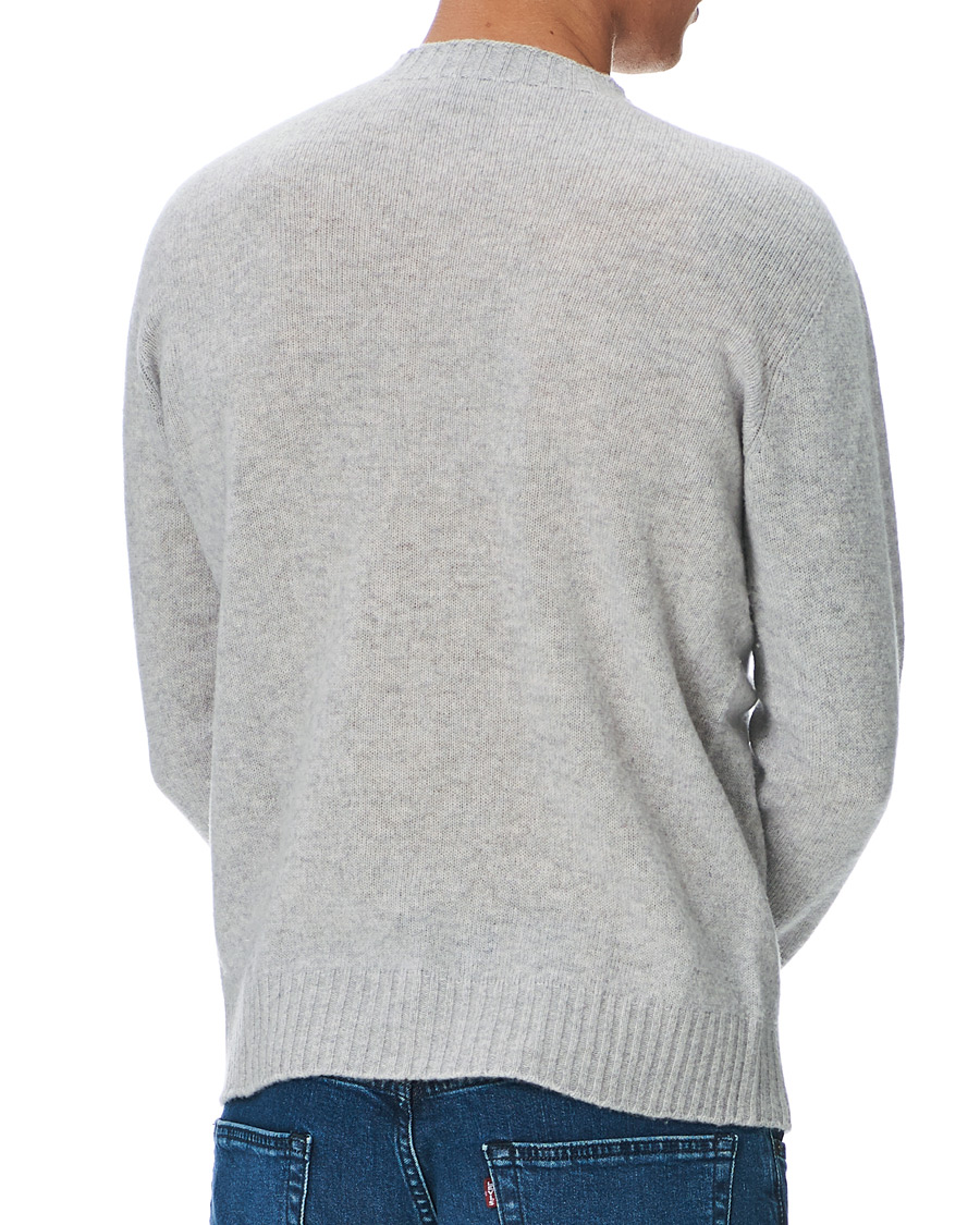 Homme | Pulls Et Tricots | Altea | Wool/Cashmere Crew Neck Sweater Light Grey