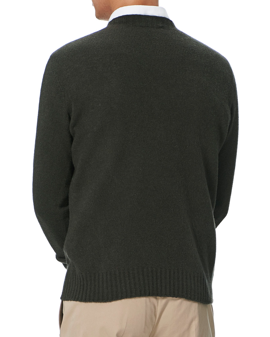 Homme | Pulls Et Tricots | Altea | Wool/Cashmere Crew Neck Sweater Military