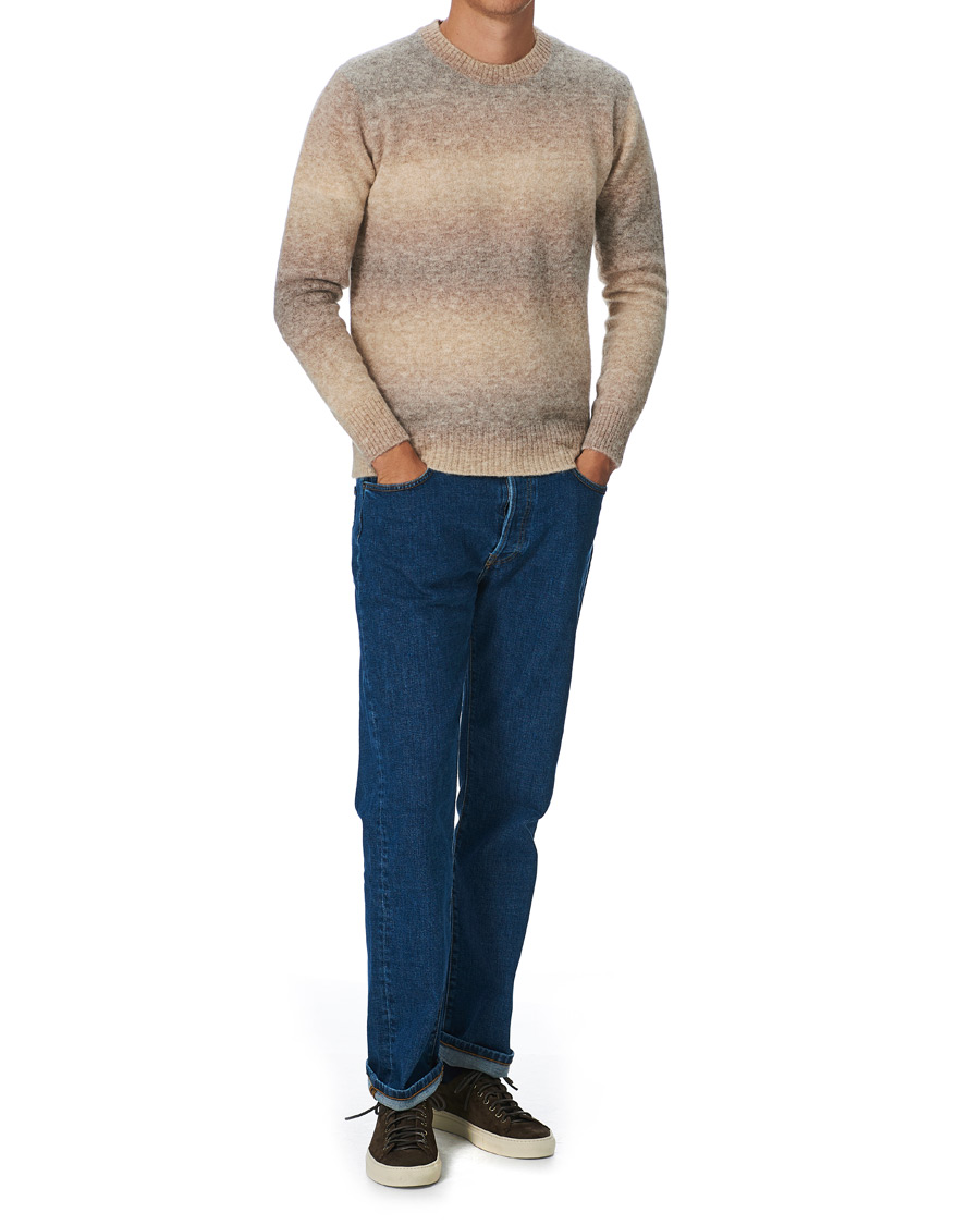 Homme | Pulls Et Tricots | Altea | Brushed Degradé Sweater Beige