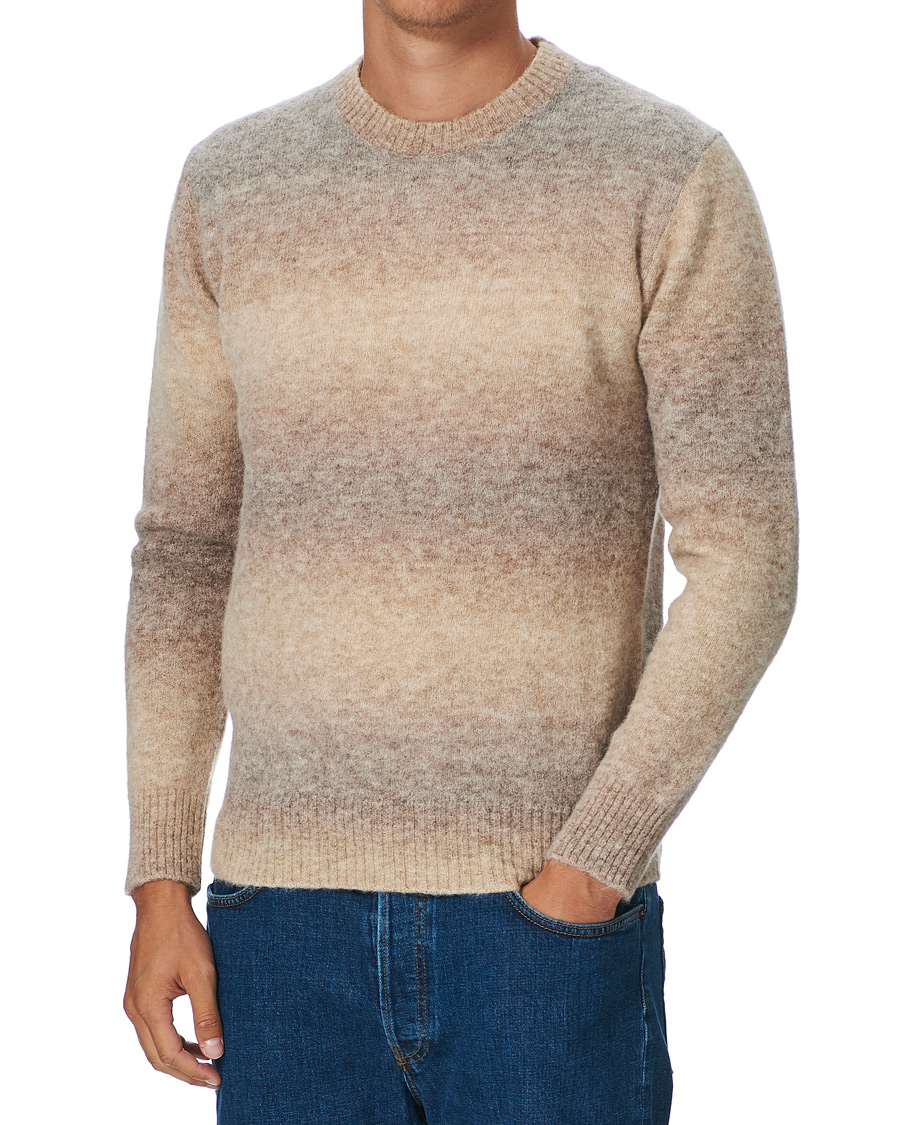 Homme | Pulls Et Tricots | Altea | Brushed Degradé Sweater Beige