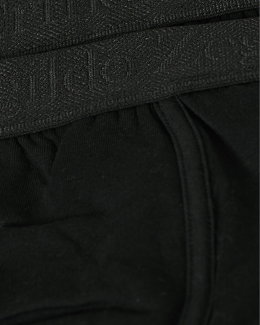 Homme | Sous-Vêtements Et Chaussettes | Zegna | Cotton Stretch Boxer Bi-Pack Black