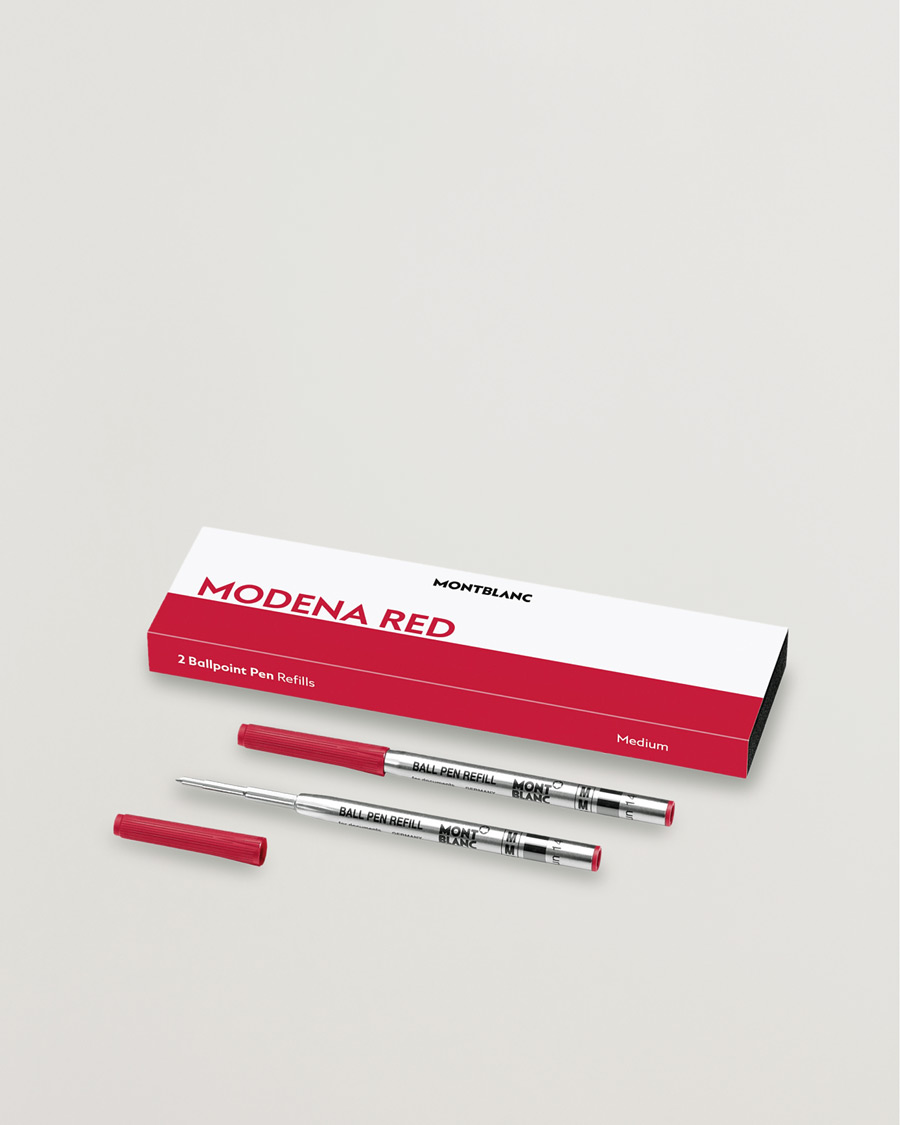 Heren | Pennen | Montblanc | 2 Ballpoint Pen Refills Modena Red