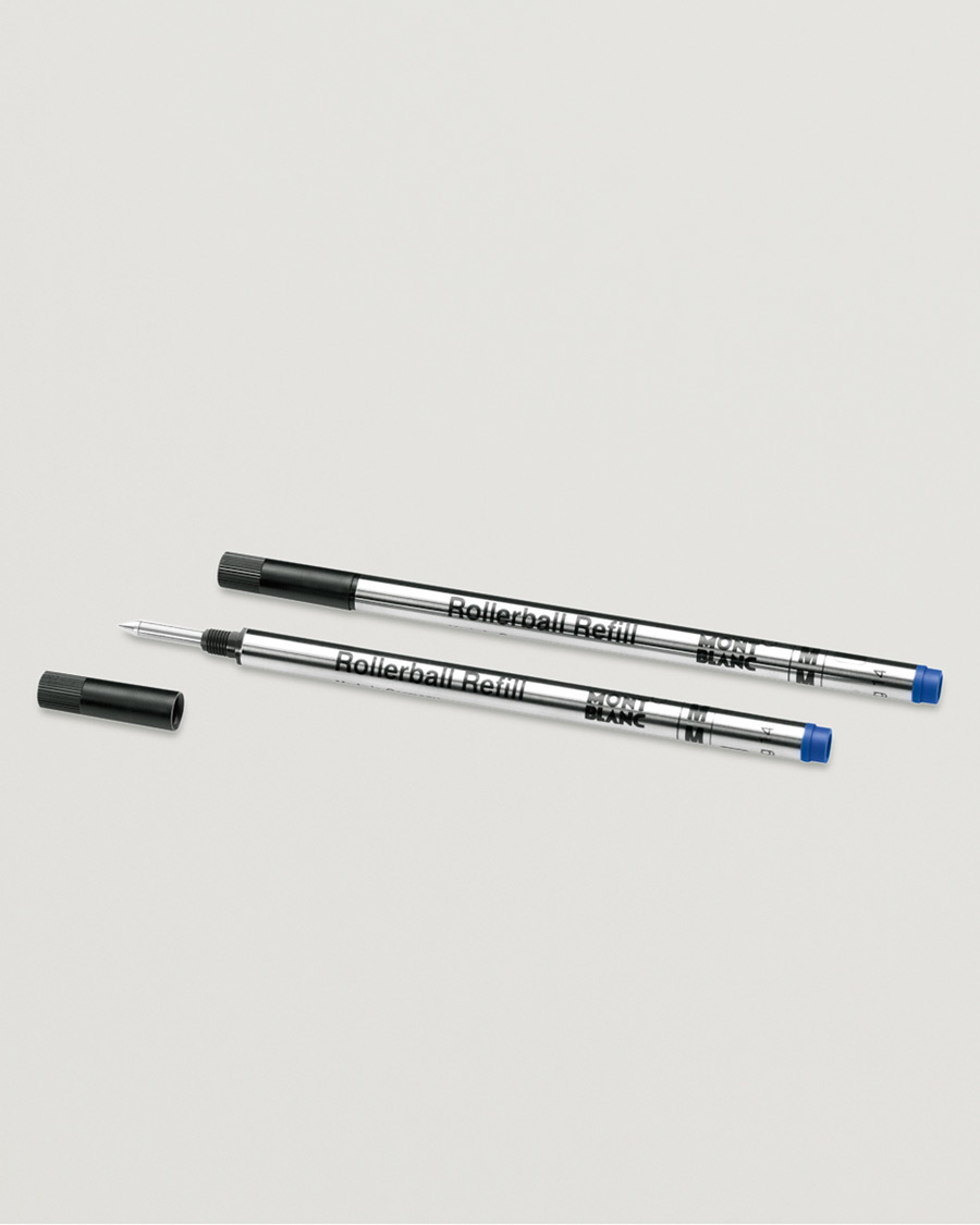 Homme | Montblanc 2 Rollerball Refills Royal Blue | Montblanc | 2 Rollerball Refills Royal Blue