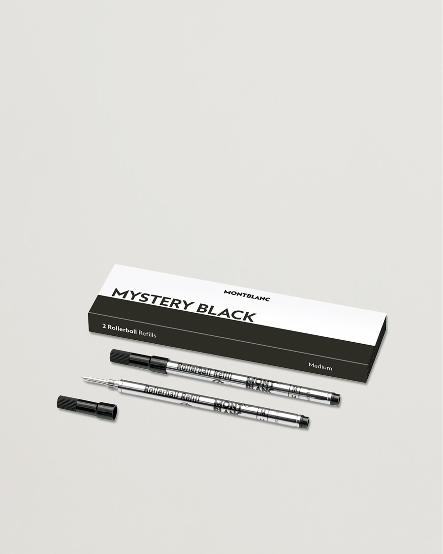 Heren | Pennen | Montblanc | 2 Rollerball Refills Mystery Black