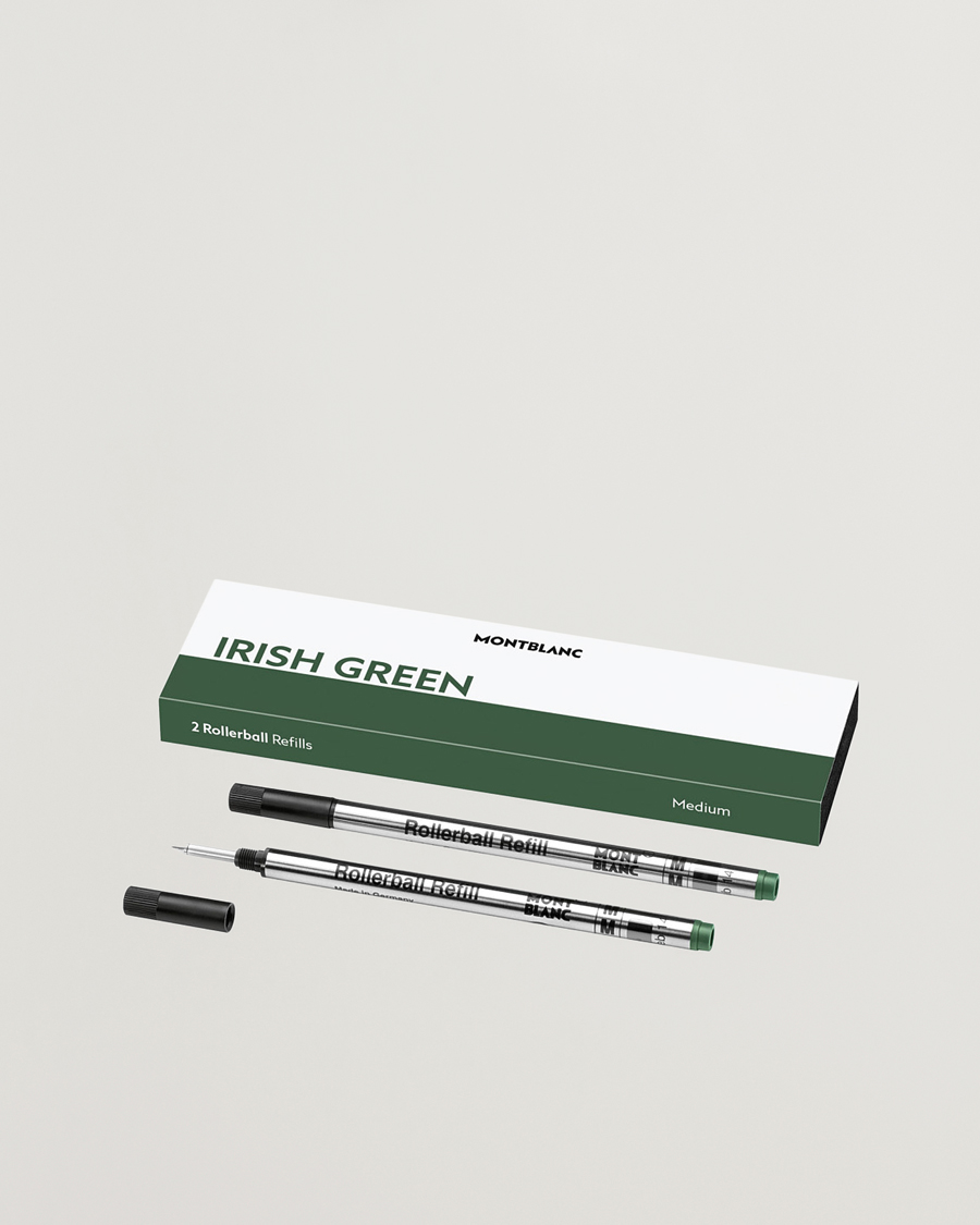 Homme | Montblanc 2 Rollerball Refills Irish Green | Montblanc | 2 Rollerball Refills Irish Green