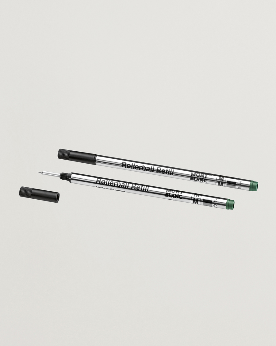 Homme | Montblanc 2 Rollerball Refills Irish Green | Montblanc | 2 Rollerball Refills Irish Green
