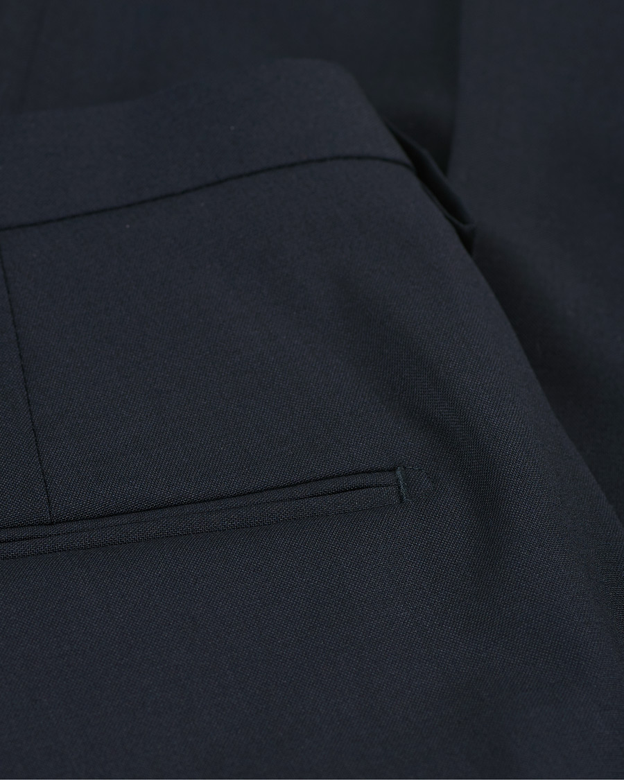 Homme | Pantalons | Tiger of Sweden | Thodd Wool Suit Trousers Navy