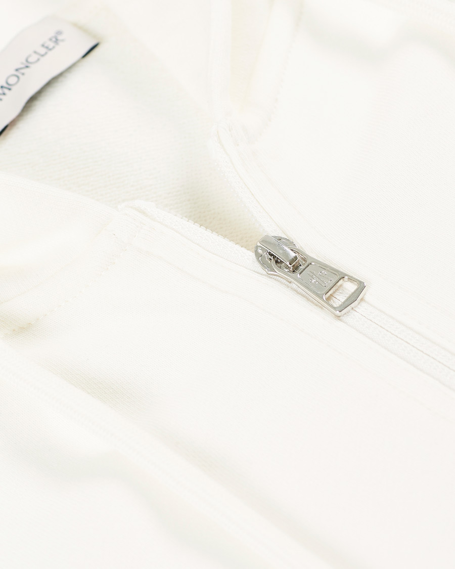 Homme | Pulls Et Tricots | Moncler | Maglia Full Zip Hoodie Off White