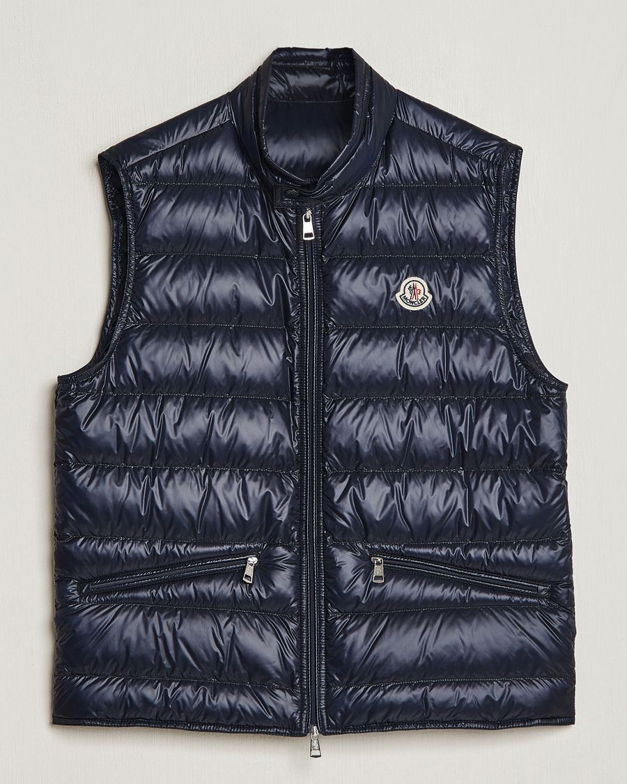 Homme | Gilets | Moncler | Gui Vest Navy