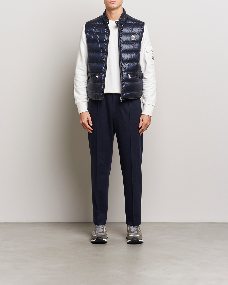 Heren | Gilets | Moncler | Gui Vest Navy