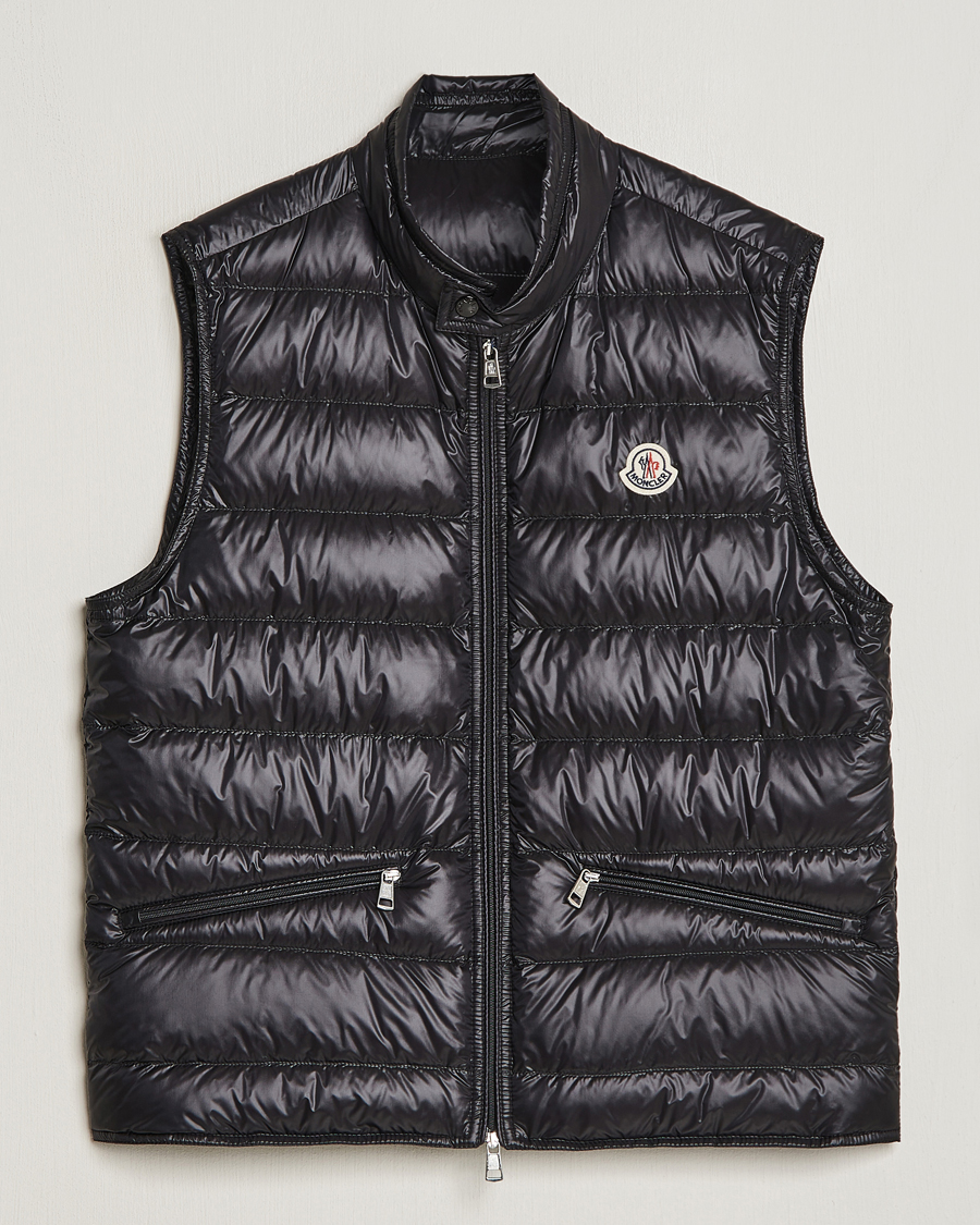 Heren | Gilets | Moncler | Gui Down Vest Black
