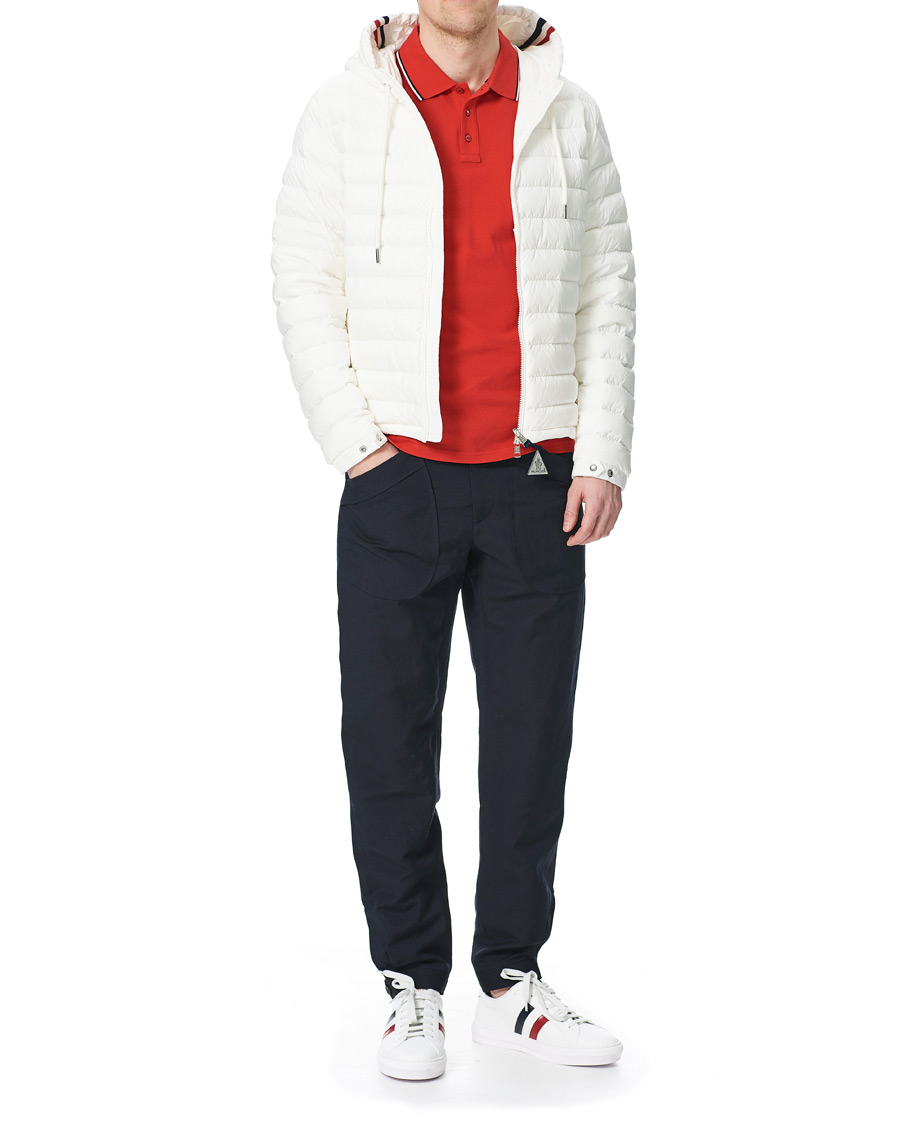 Homme | Manteaux Et Vestes | Moncler | Eus Down Hooded Jacket White