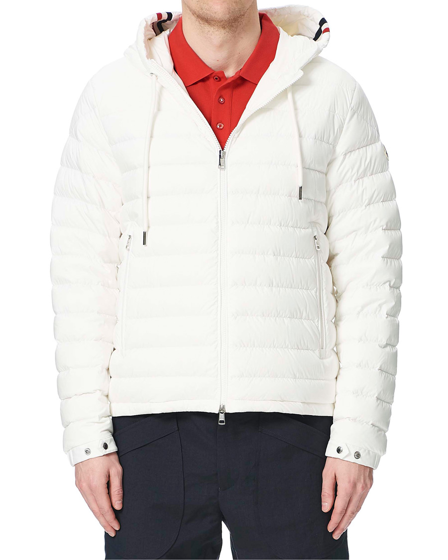 Homme | Manteaux Et Vestes | Moncler | Eus Down Hooded Jacket White