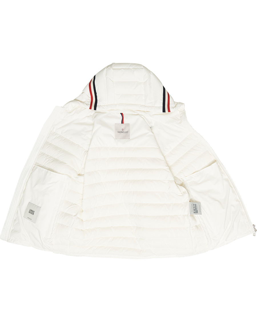 Homme | Manteaux Et Vestes | Moncler | Eus Down Hooded Jacket White