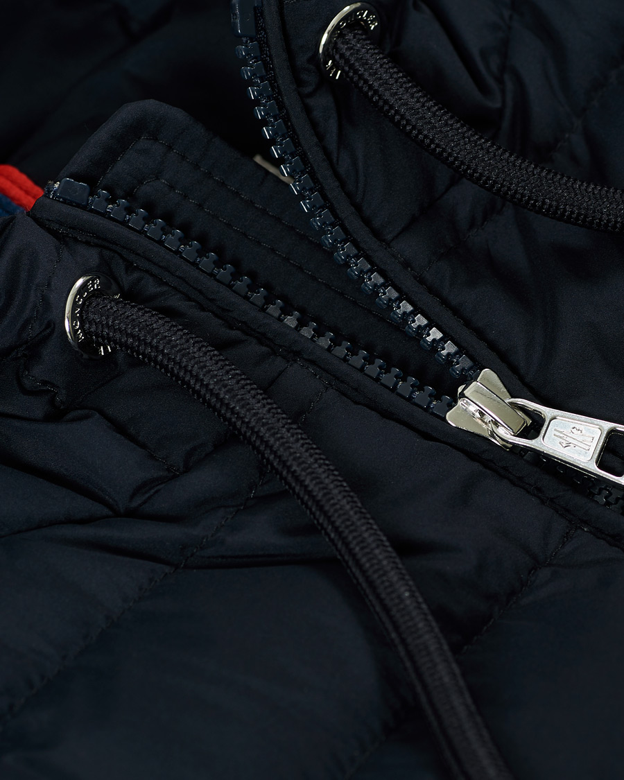Homme | Manteaux Et Vestes | Moncler | Eus Down Hooded Jacket Navy