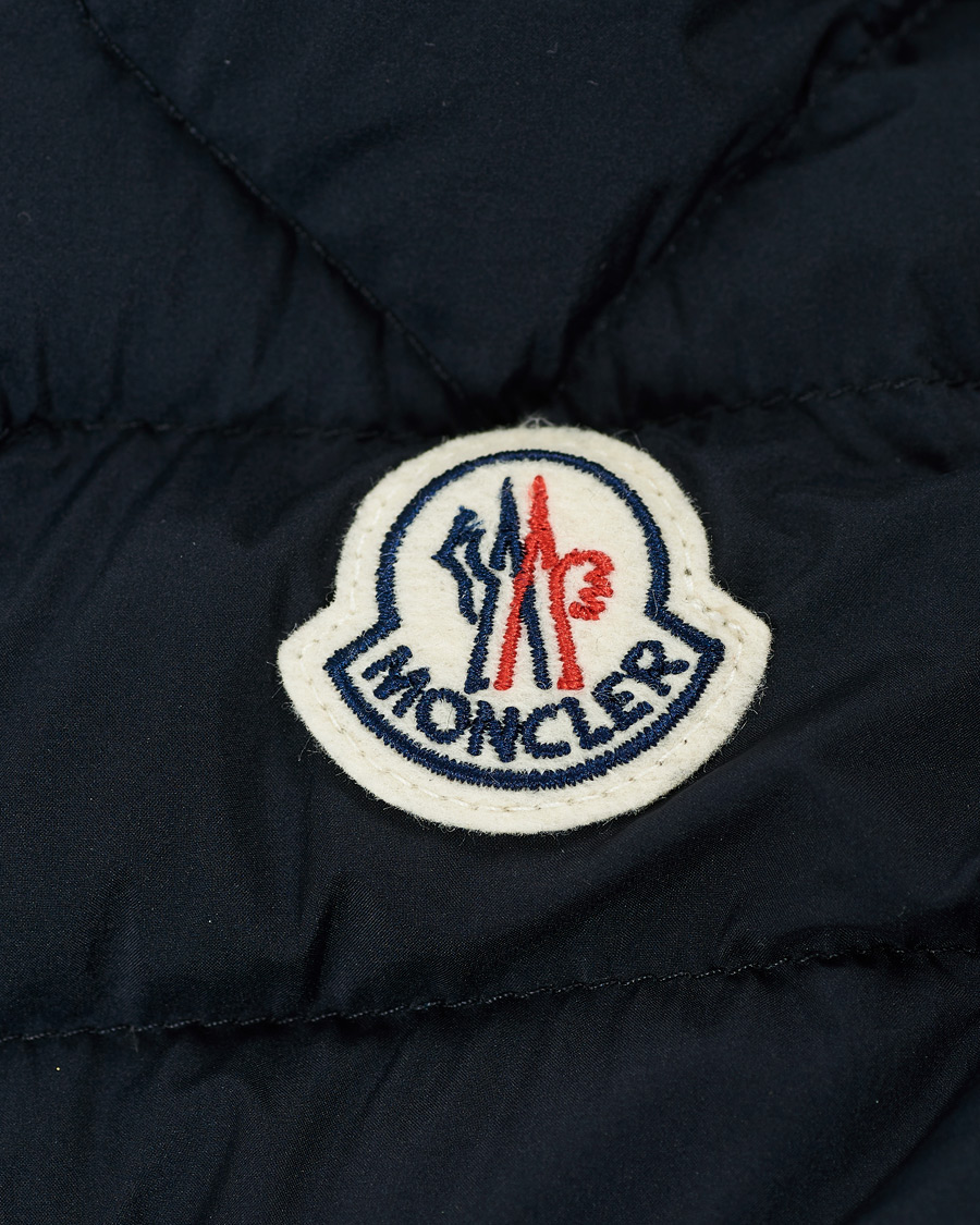Homme | Manteaux Et Vestes | Moncler | Eus Down Hooded Jacket Navy