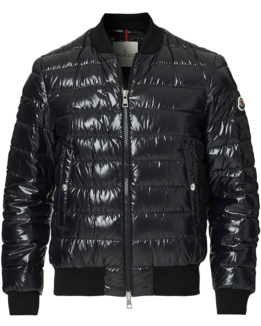 Homme | Manteaux Et Vestes | Moncler | Perouges Down Bomber Jacket Black