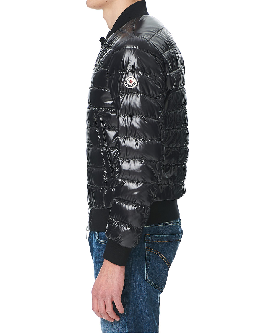 Homme | Manteaux Et Vestes | Moncler | Perouges Down Bomber Jacket Black