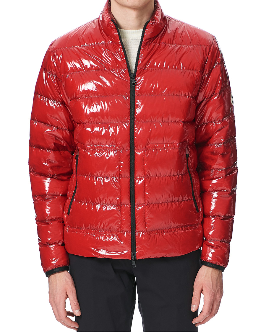 Homme | Manteaux Et Vestes | Moncler | Agar Down Ripstop Jacket Red