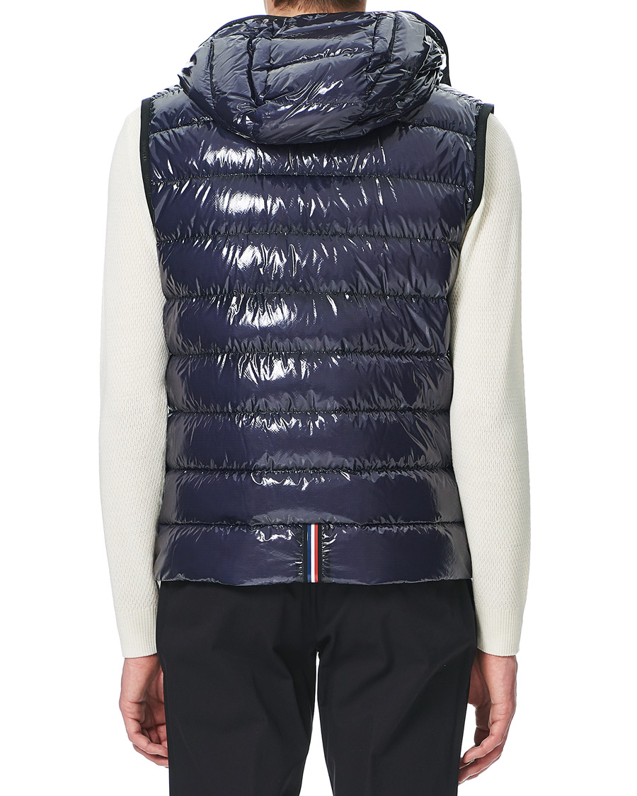 Homme | Manteaux Et Vestes | Moncler | Lappe Down Ripstop Vest Navy