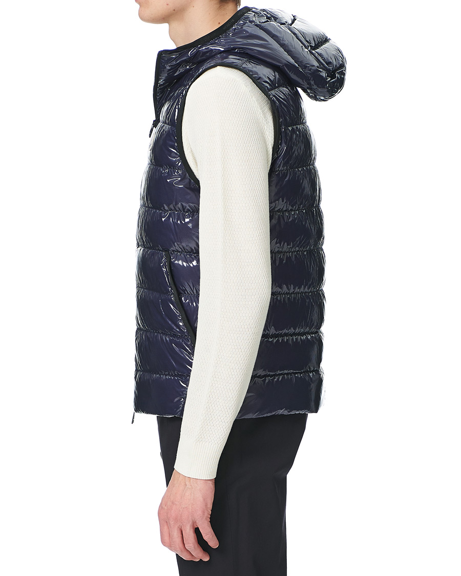 Homme | Manteaux Et Vestes | Moncler | Lappe Down Ripstop Vest Navy