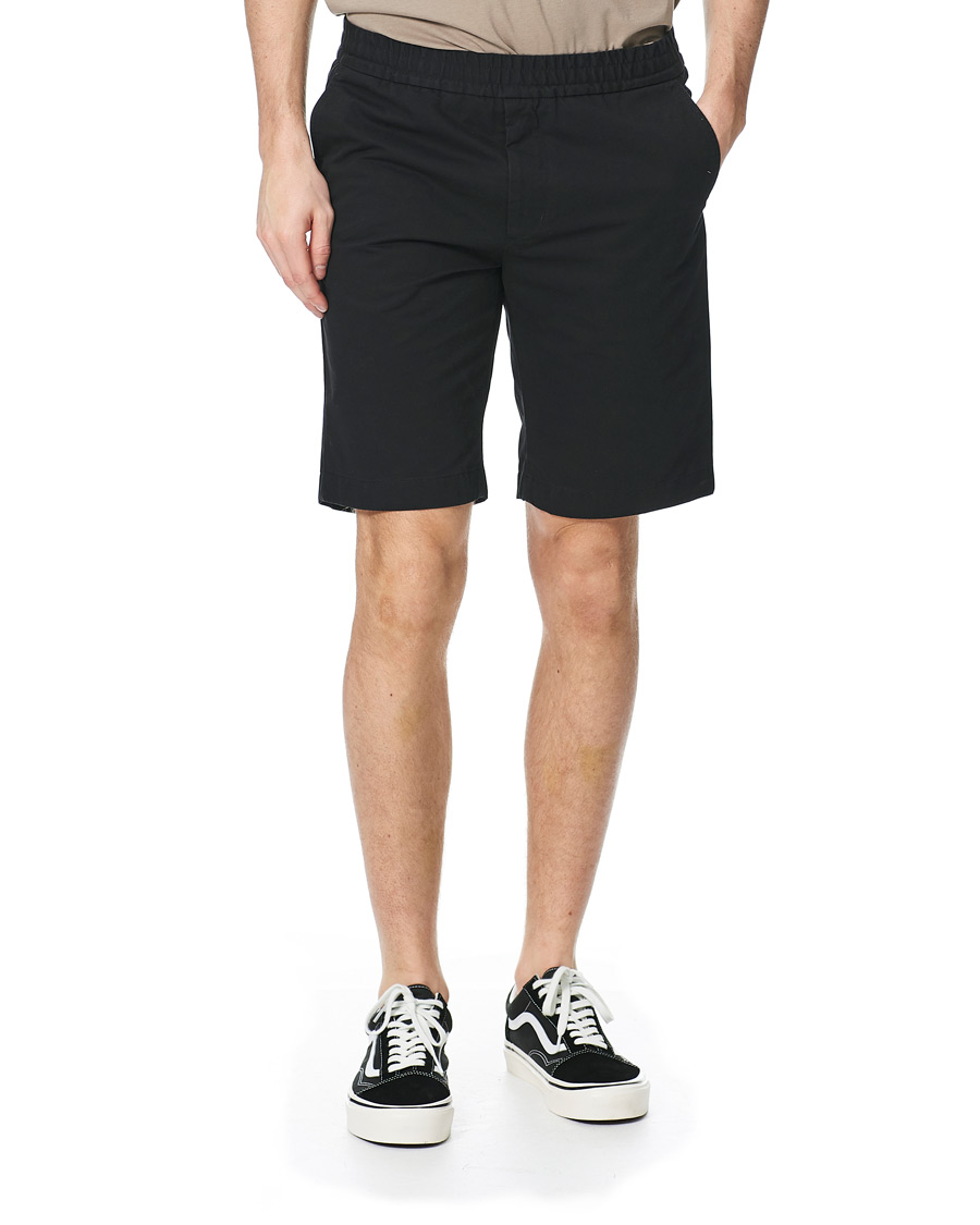 Homme | Shorts | Filippa K | Terry Cotton Shorts Black