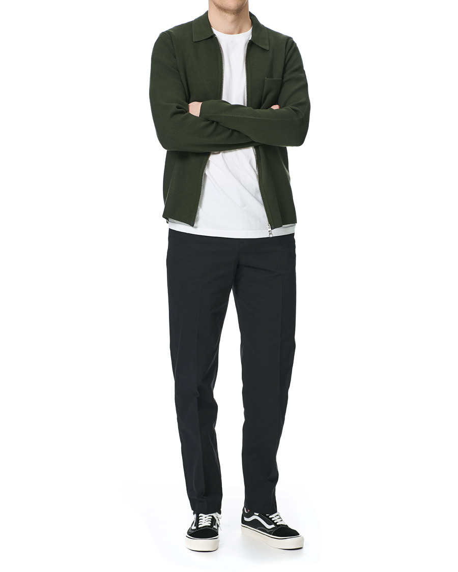 Heren | Broeken | Filippa K | William Cotton Trousers Black