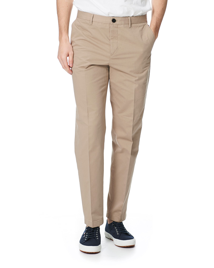 Heren | Broeken | Filippa K | William Cotton Trousers  Desert Taupe