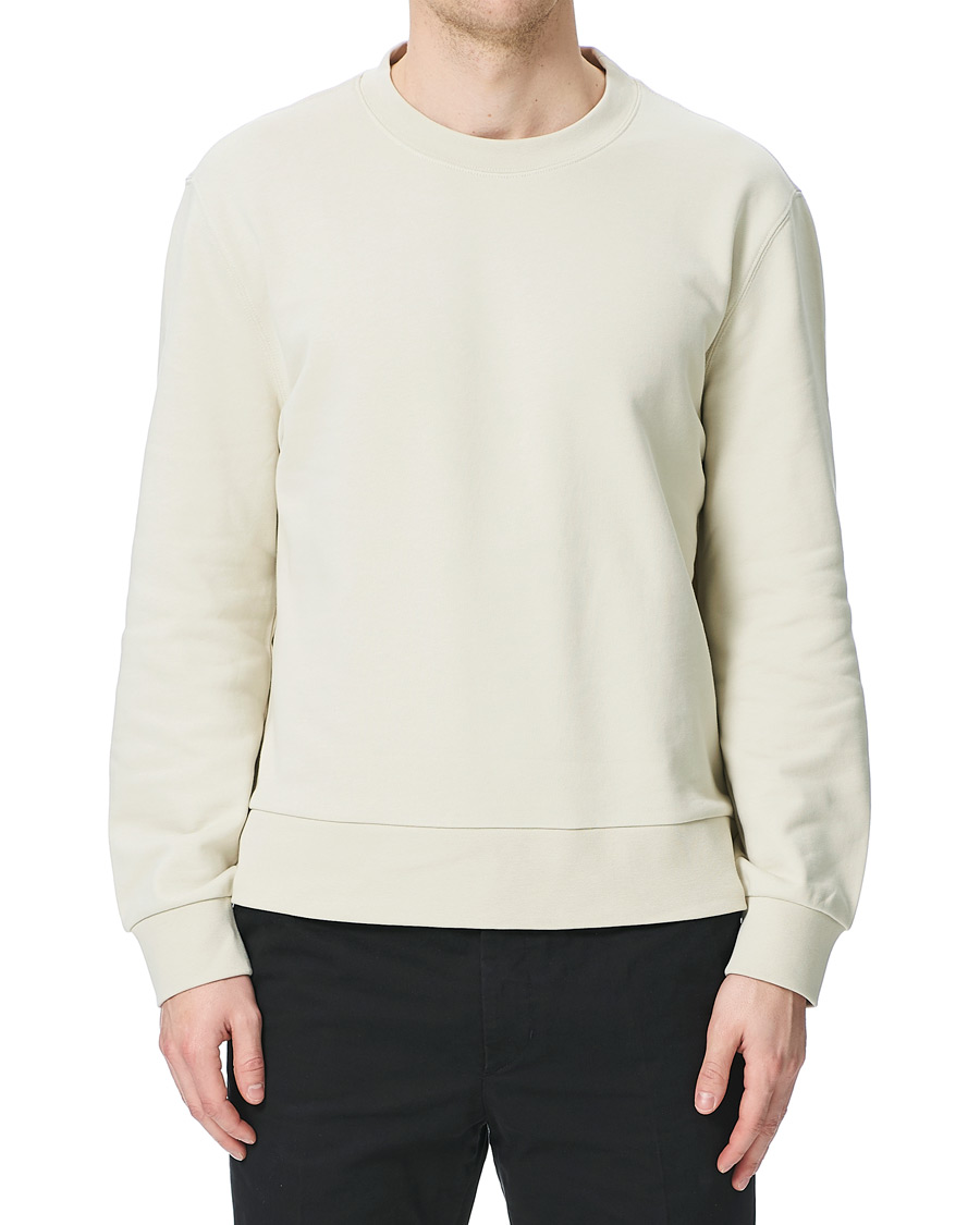 Homme | Pulls Et Tricots | Filippa K | Gustaf Organic Cotton Sweatshirt Vanilla Ice