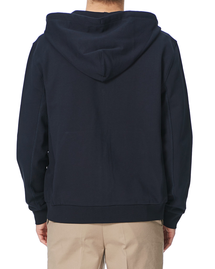 Homme | Pulls Et Tricots | Filippa K | Aldous Cotton Zip Hood Navy