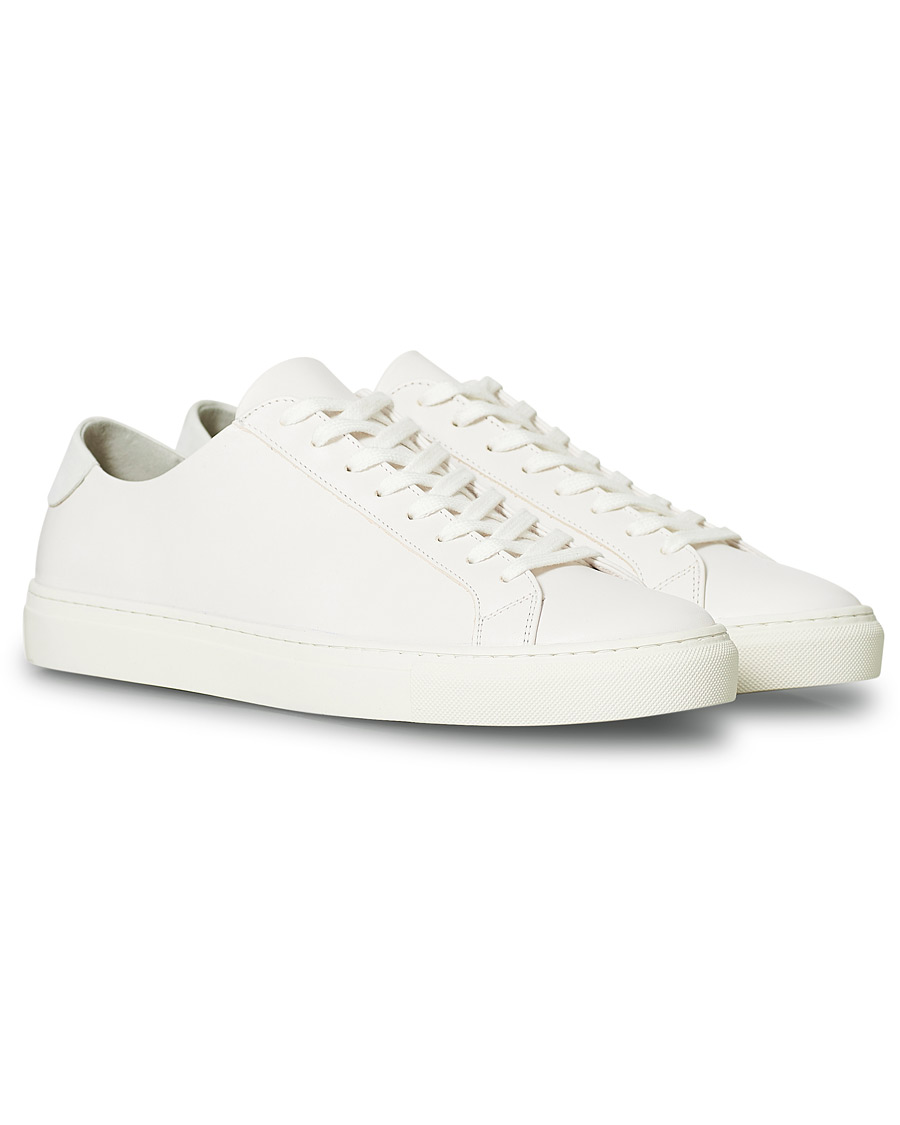 Homme | Filippa K Morgan Leather Sneakers White | Filippa K | Morgan Leather Sneakers White