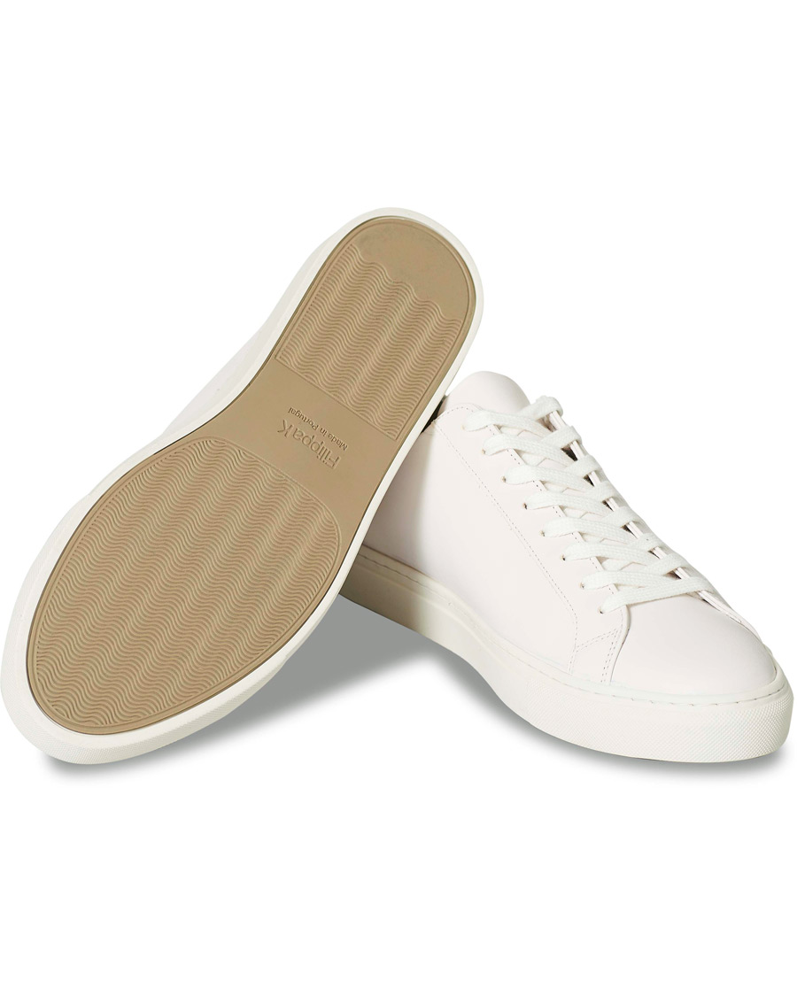 Homme | Filippa K Morgan Leather Sneakers White | Filippa K | Morgan Leather Sneakers White