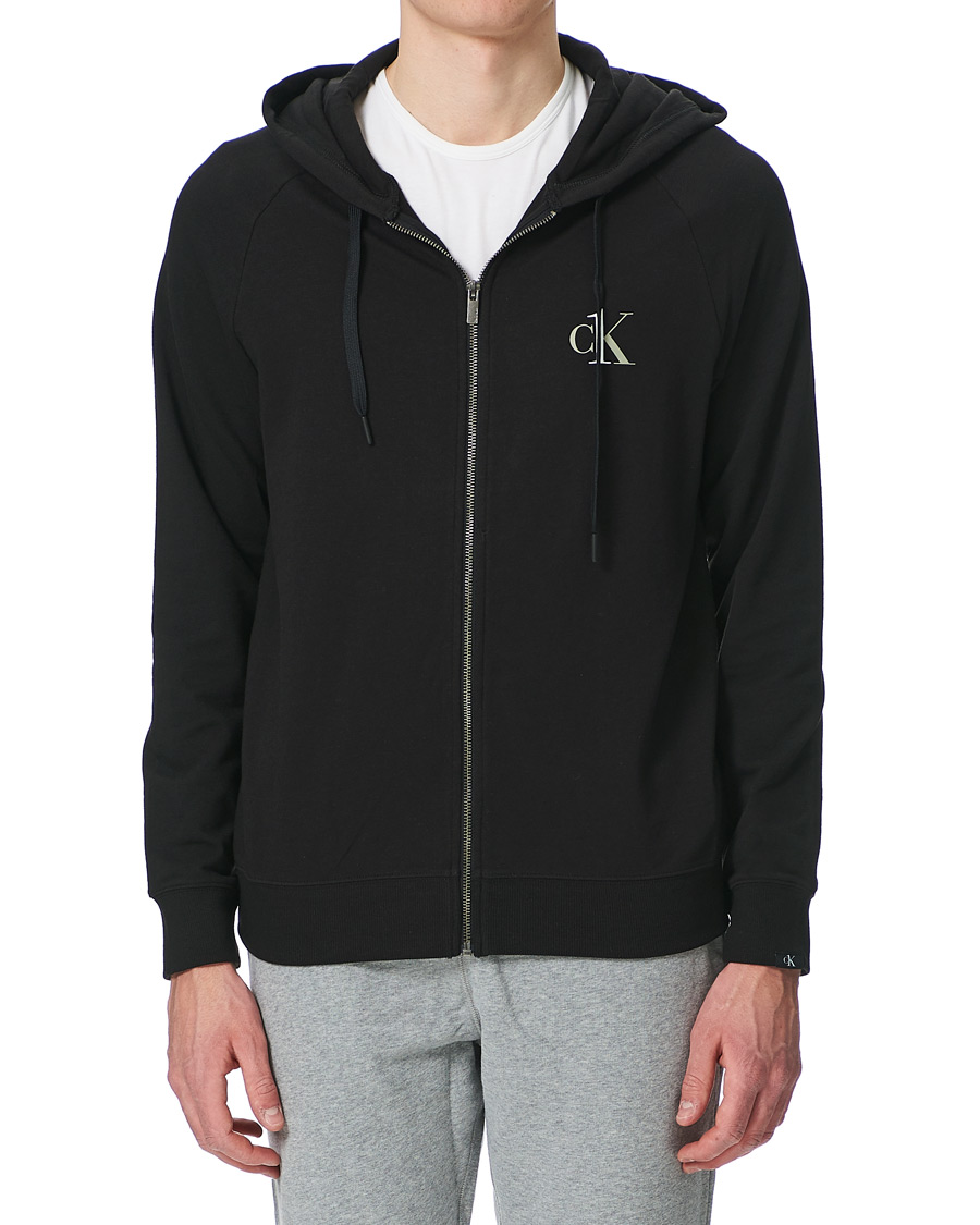 Homme | Pulls Et Tricots | Calvin Klein | CK One Lounge Full Zip Hoodie Black