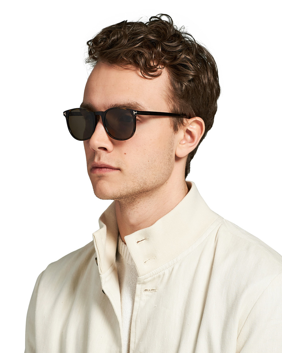 Homme | Tom Ford Ansel Sunglasses Dark Havana/Brown Polarized | Tom Ford | Ansel Sunglasses Dark Havana/Brown Polarized