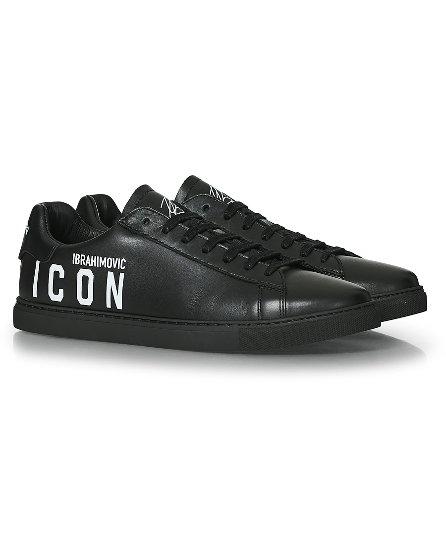 Homme | Dsquared2 Dsquared2 X Ibrahimovic New Tennis Sneaker Black | Dsquared2 | X Ibrahimovic New Tennis Sneaker Black