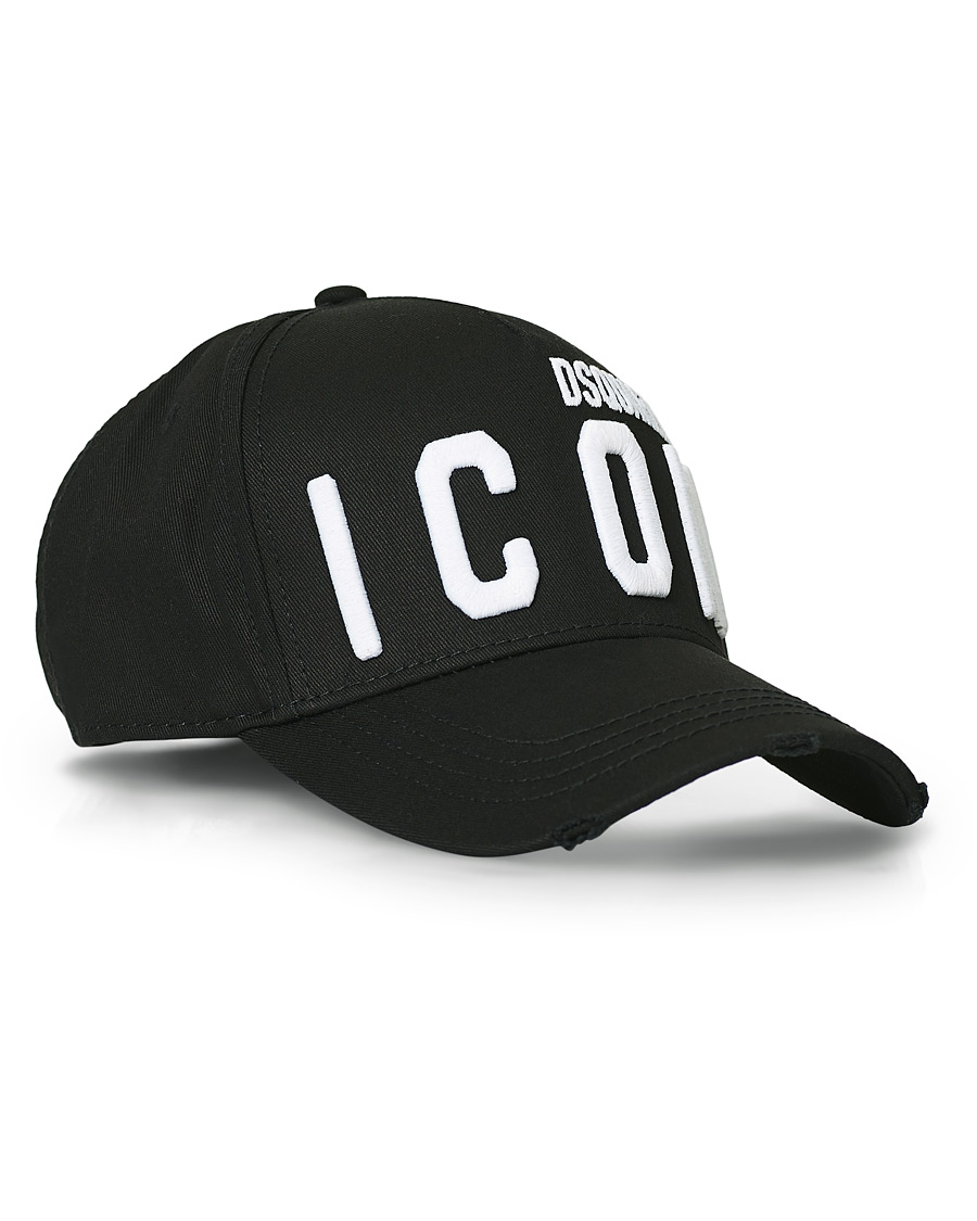 Homme | Dsquared2 Icon Cap Black | Dsquared2 | Icon Cap Black