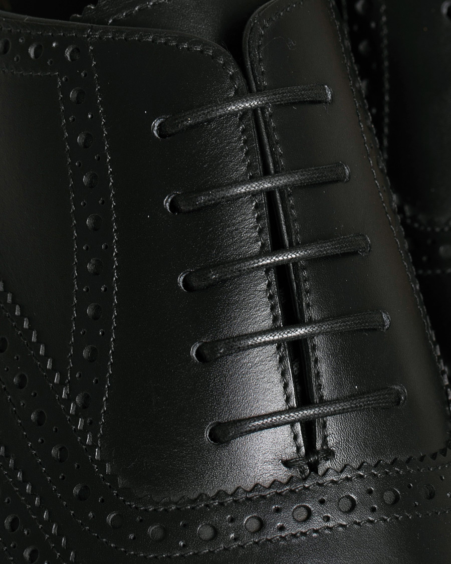 Homme | Saphir Medaille d'Or Shoe Laces Thin Waxed 75cm Black | Saphir Medaille d'Or | Shoe Laces Thin Waxed 75cm Black