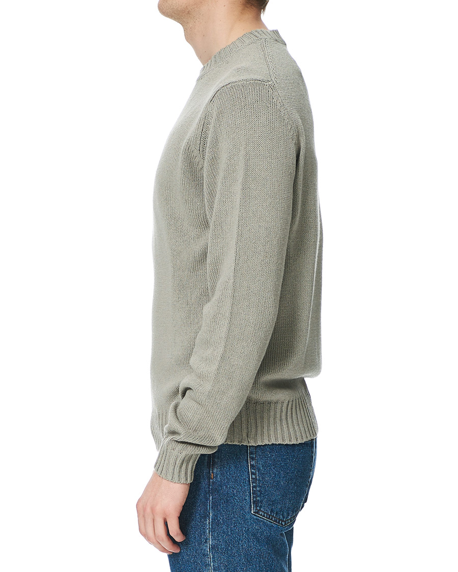 Homme | Pulls Et Tricots | Sunflower | Silk Crew Neck Light Grey