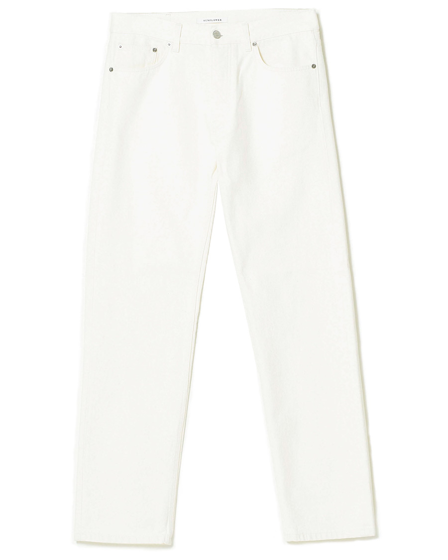 Homme | Jeans | Sunflower | Standard Jeans Washed White