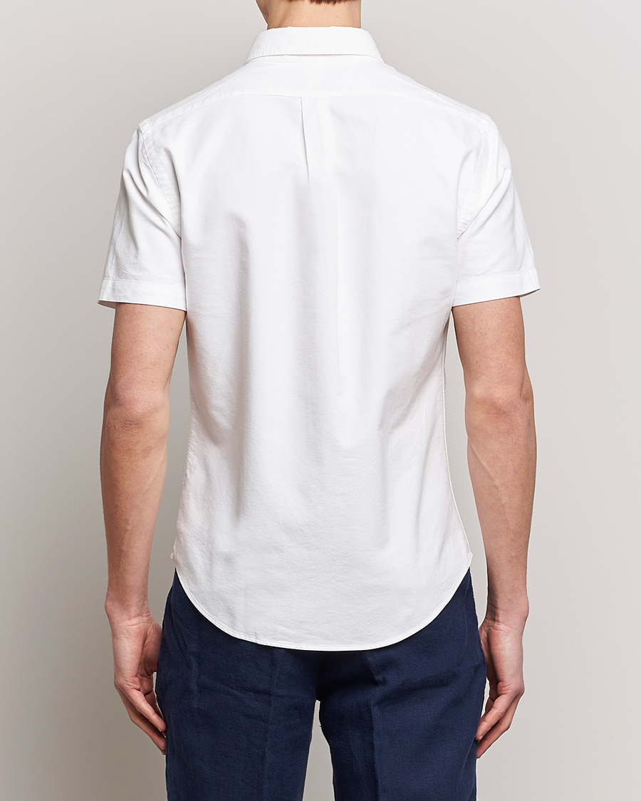 Heren | Overhemden | Polo Ralph Lauren | Slim Fit Oxford Short Sleeve Shirt White
