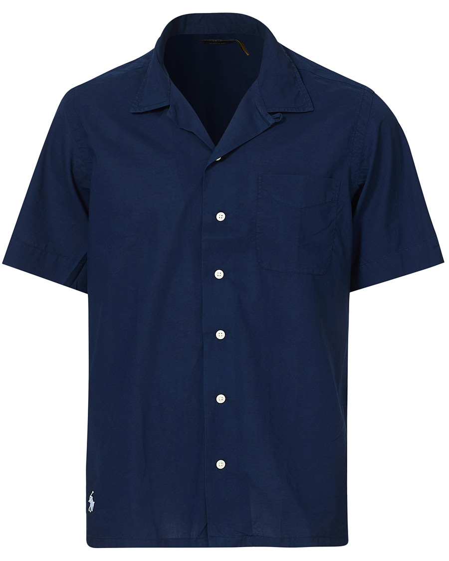 Heren | Overhemden | Polo Ralph Lauren | Classic Fit Short Sleeve Shirt Newport Navy