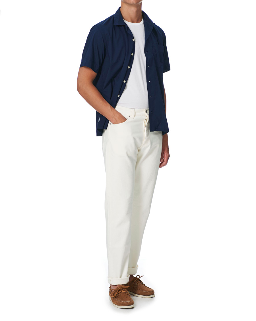 Heren | Overhemden | Polo Ralph Lauren | Classic Fit Short Sleeve Shirt Newport Navy