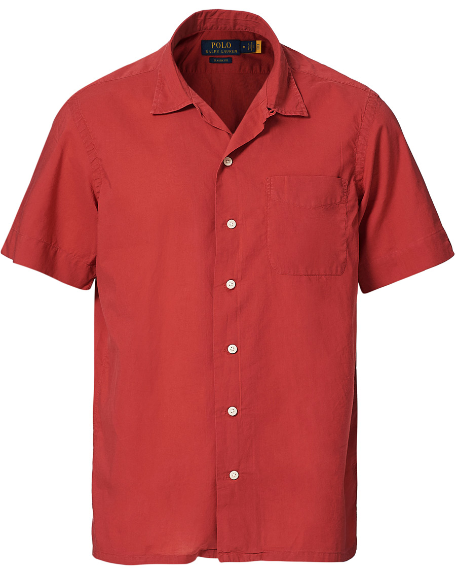 Homme | Chemises | Polo Ralph Lauren | Classic Fit Short Sleeve Shirt Chili Pepper