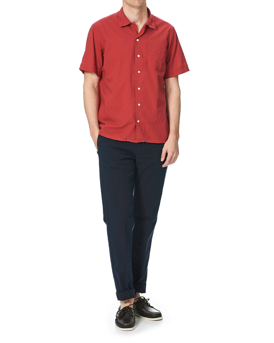 Homme | Chemises | Polo Ralph Lauren | Classic Fit Short Sleeve Shirt Chili Pepper