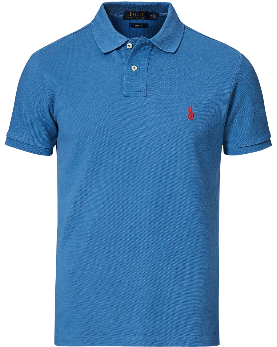 Homme | Polos | Polo Ralph Lauren | Slim Fit Polo Delta Blue