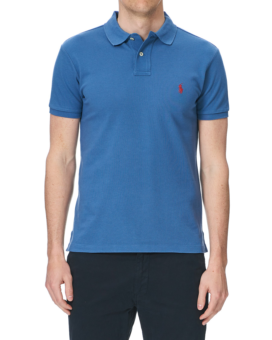 Homme | Polos | Polo Ralph Lauren | Slim Fit Polo Delta Blue