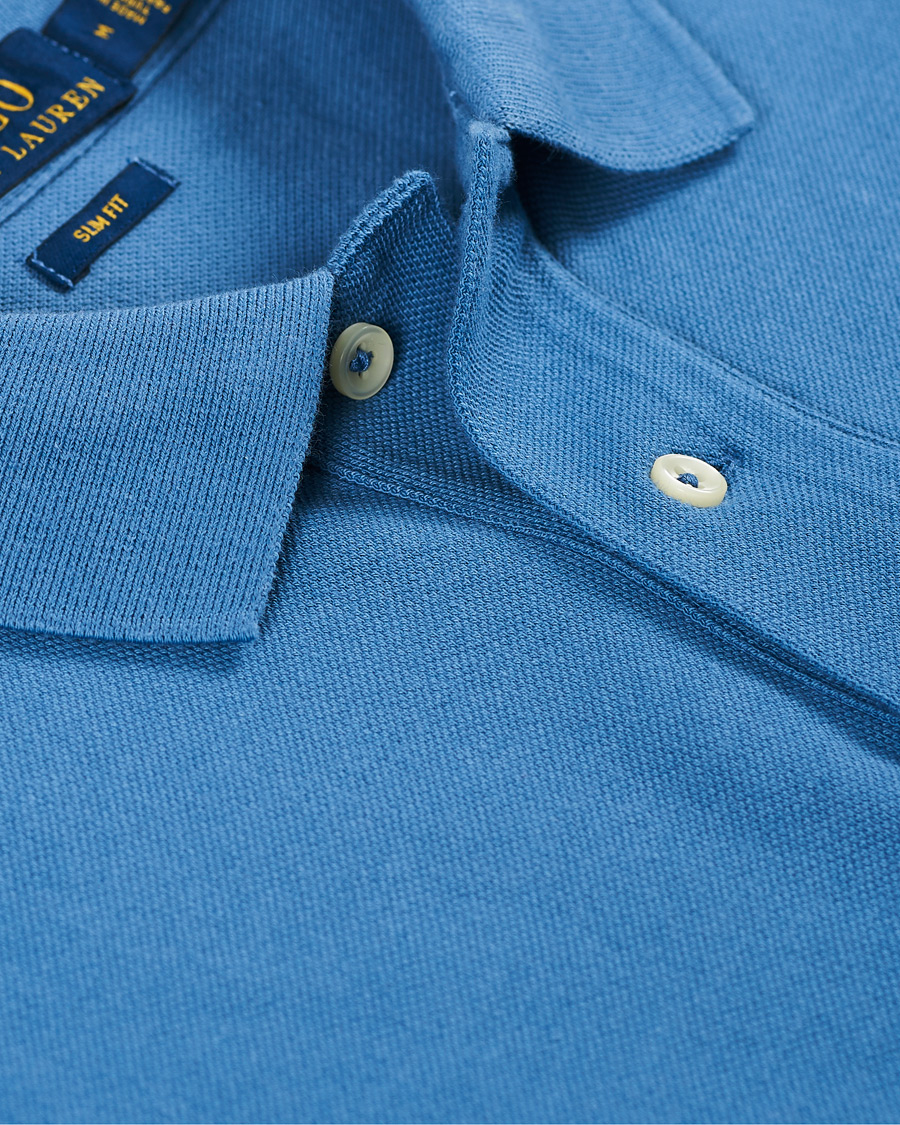 Homme | Polos | Polo Ralph Lauren | Slim Fit Polo Delta Blue