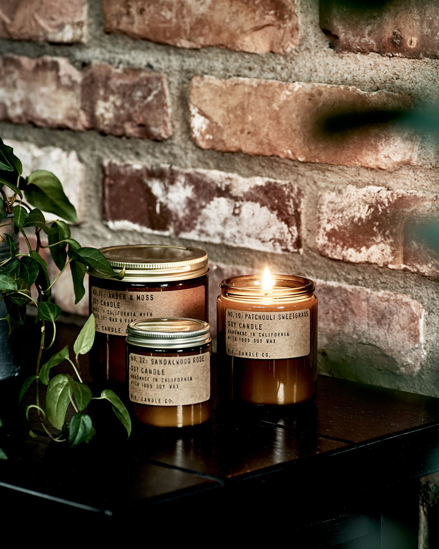 Heren | Geurkaarsen | P.F. Candle Co. | Soy Candle No. 32 Sandalwood Rose 204g