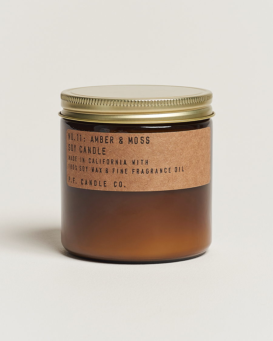 Homme | Bougies Parfumées | P.F. Candle Co. | Soy Candle No. 11 Amber & Moss 354g