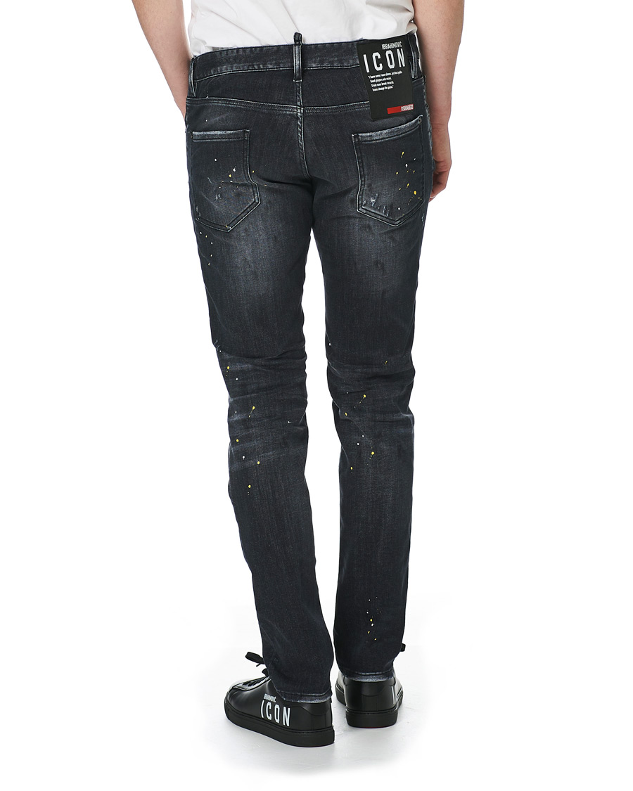Homme | Jeans | Dsquared2 | X Ibrahimovic Cool Guy Fit Jeans Black